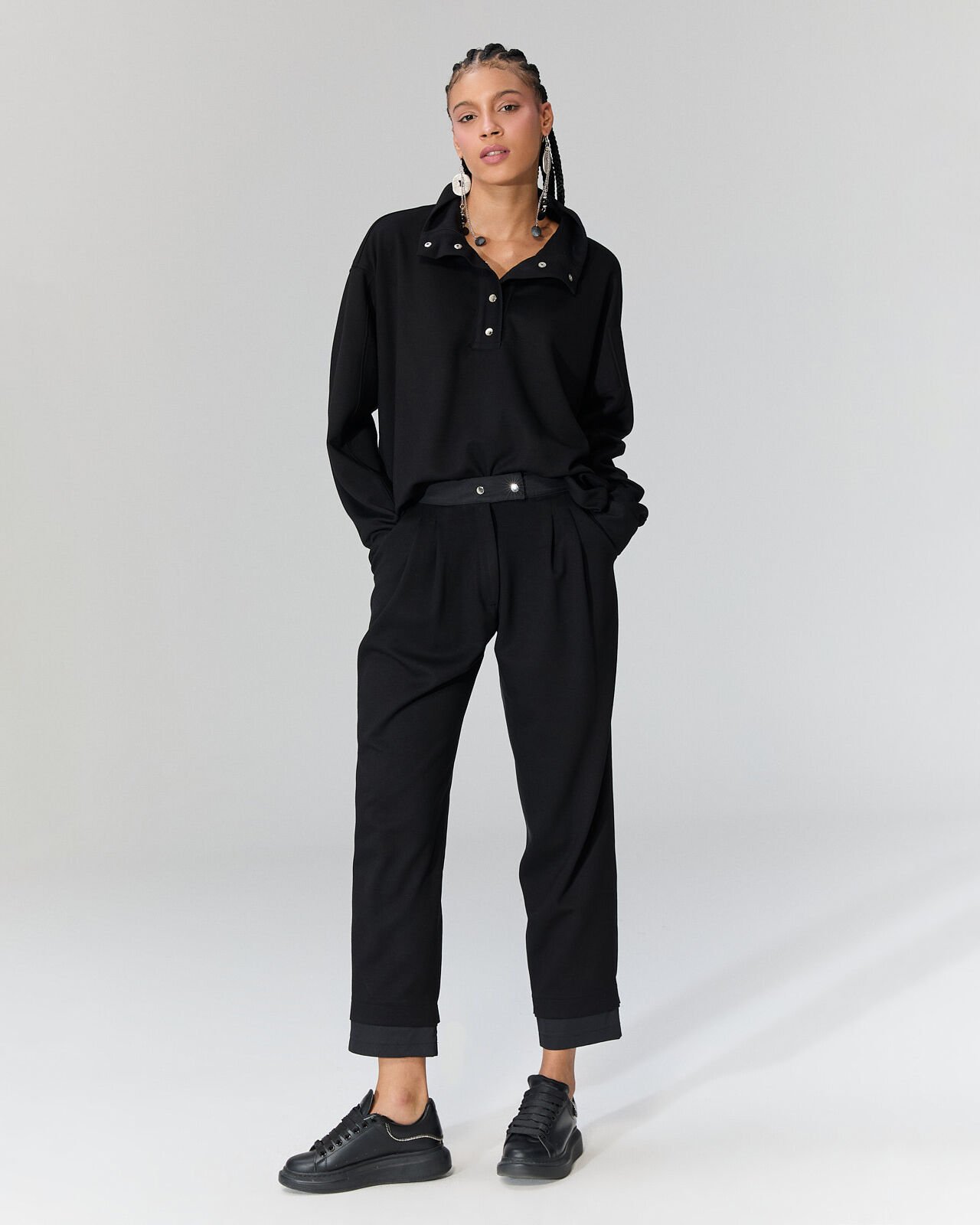 Delphine Pantolon (siyah)