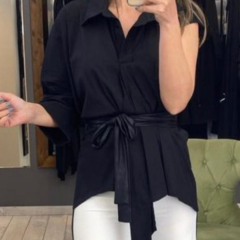 Deri Görünümlü Kemer