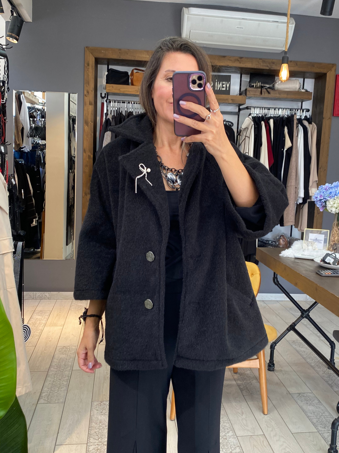 Tai Yumuşak Dokulu Kaban (siyah)