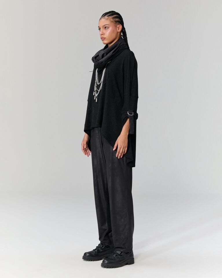 Tilly Deri Görünümlü Pantolon