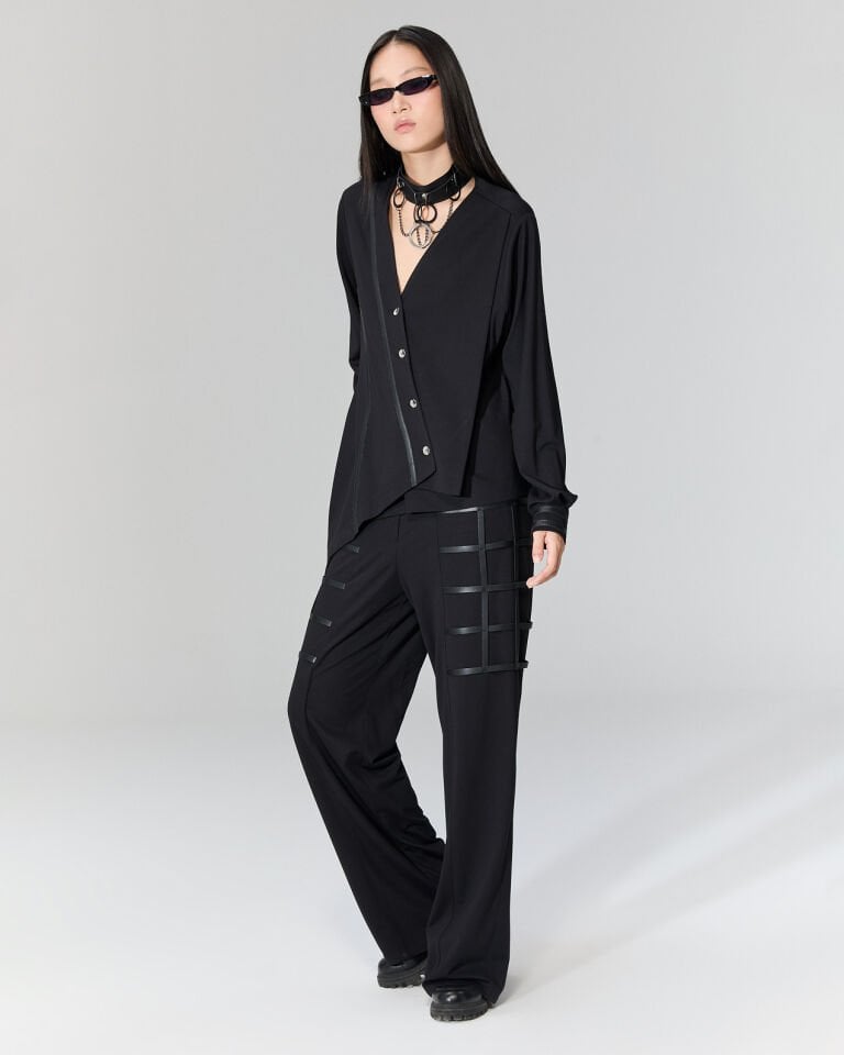 Bianca Şeritli Pantolon