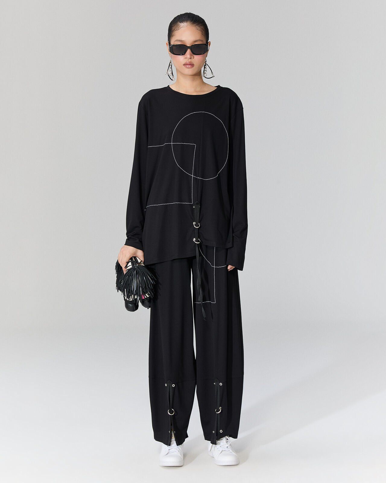 Emi Kontrast Dikişli Pantolon