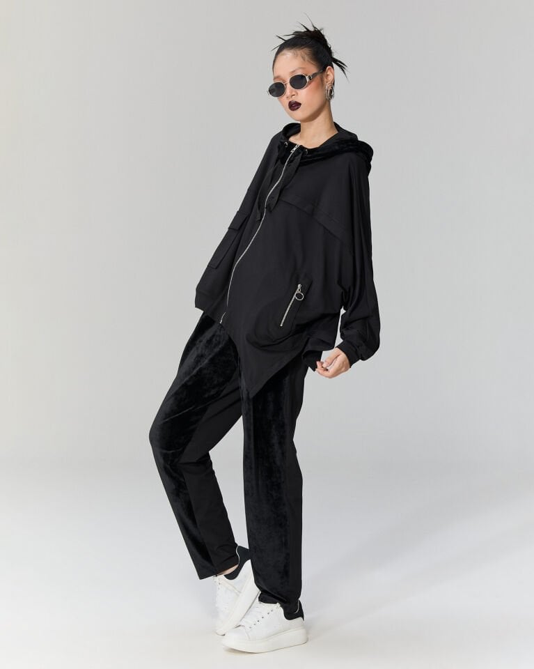 Amelia Kadife Mixli Ceket