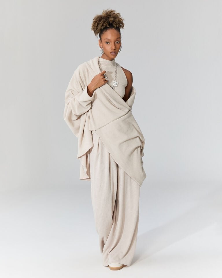 Elise Triko Hırka (Bej)