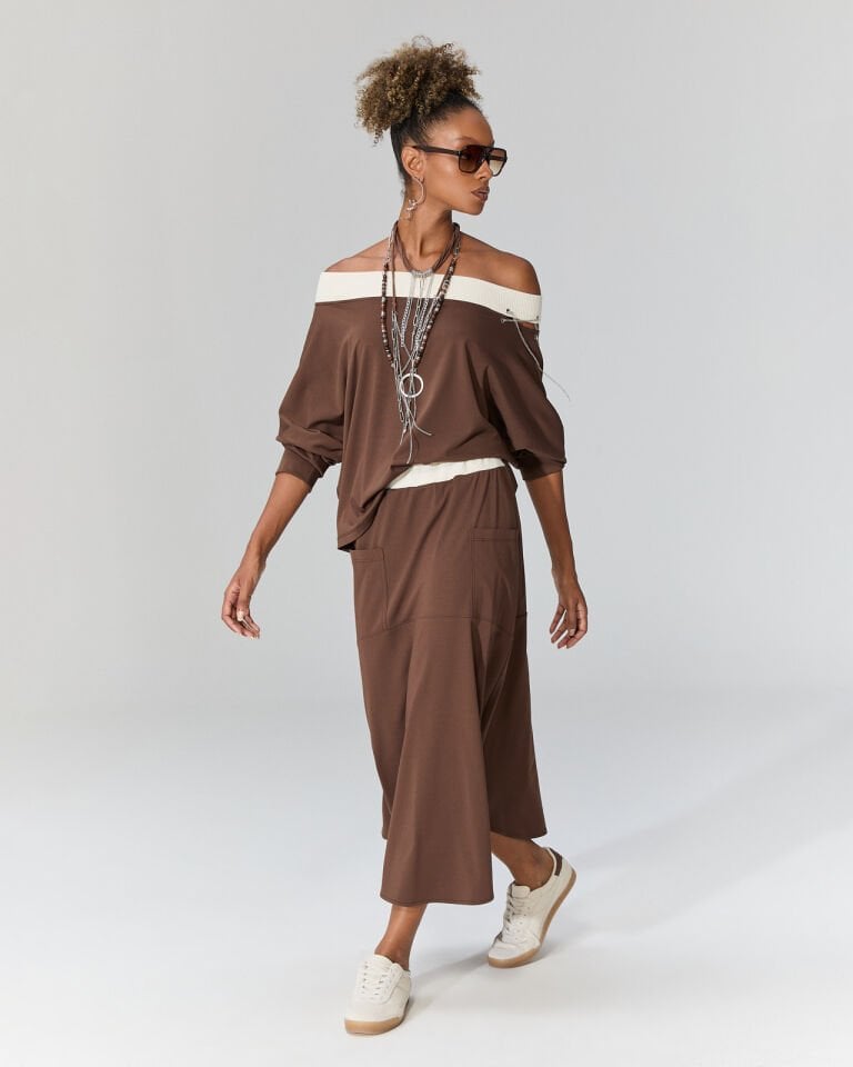 Valeria Düşük Omuz Bluz