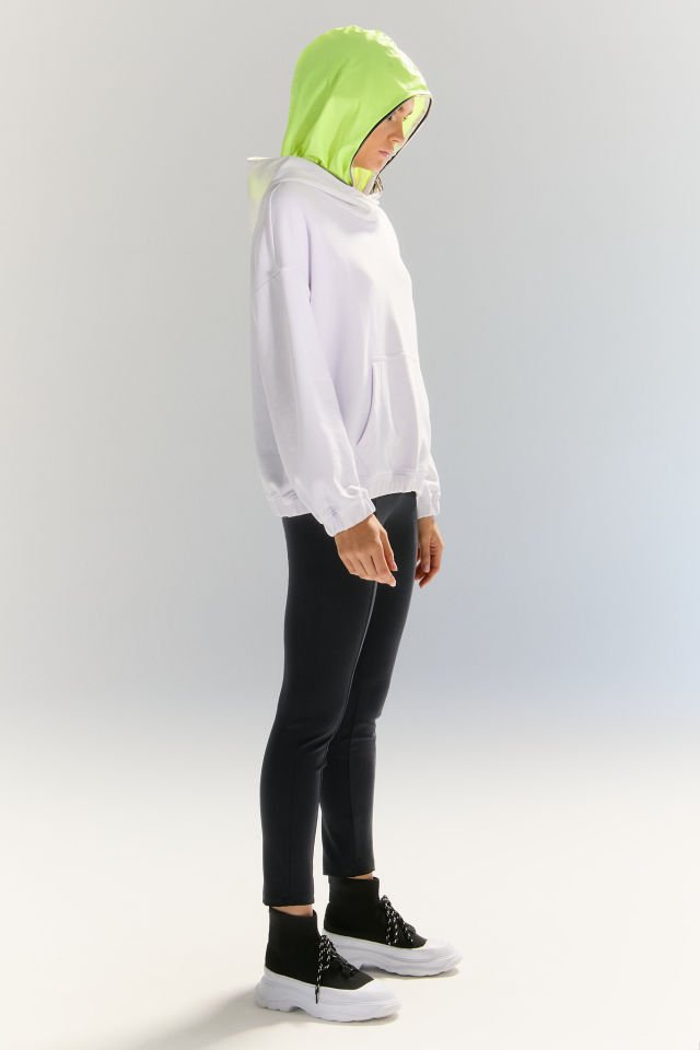 Hillary Kapüşonlu Sweat (beyaz)