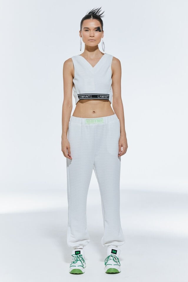 Margot Crop (Beyaz)