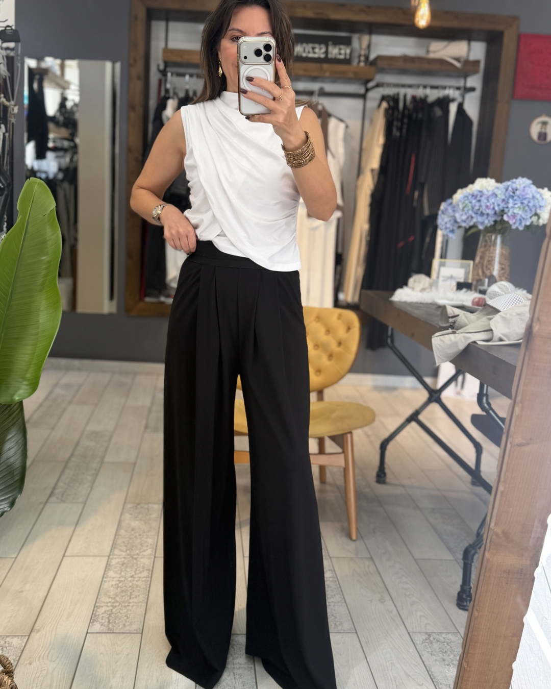 Matte Rahat Pantolon (siyah)