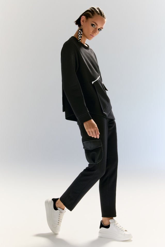 Carla Cepli Sweat (siyah)