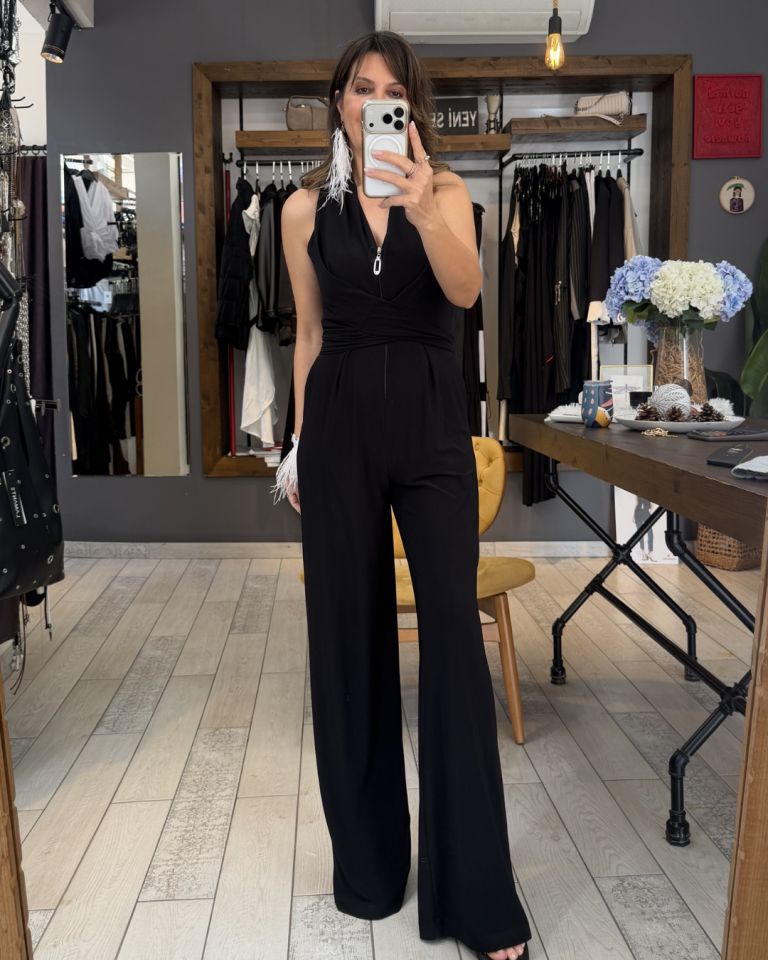 Lavi Bağlama Detaylı Tulum