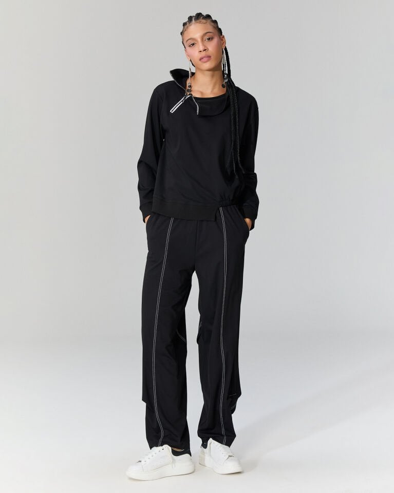 Sonya Kontrast Dikişli Pantolon