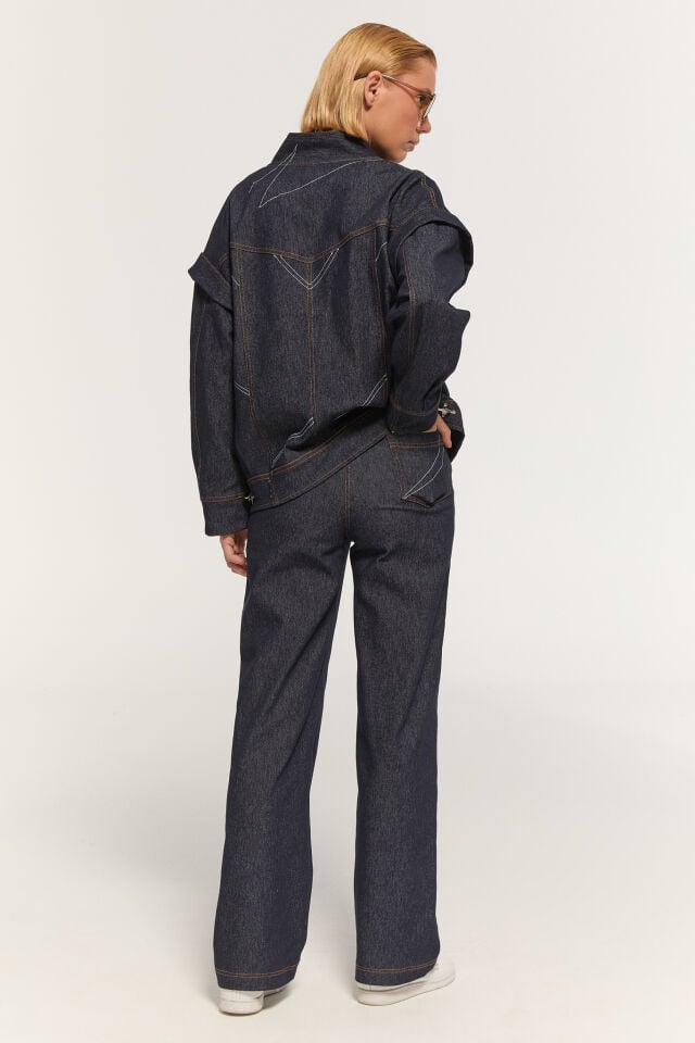 Dora Denim Pantolon (mavi)