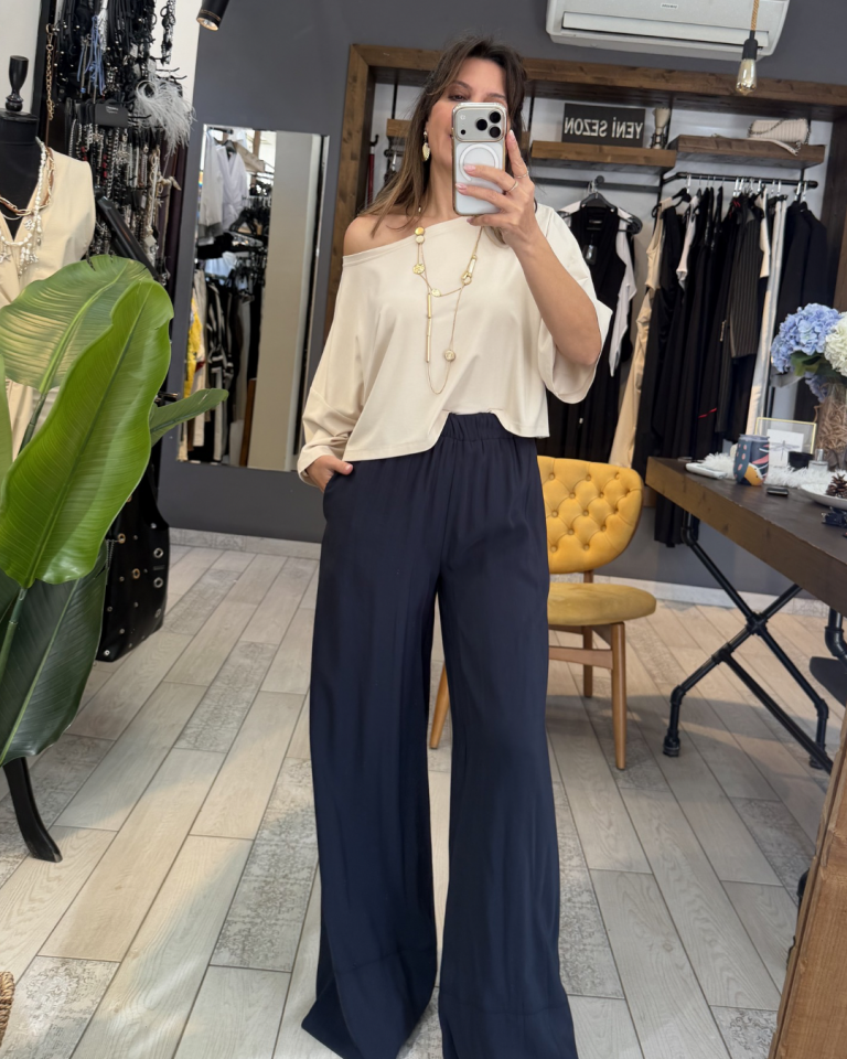 Zivra Salaş Bluz (bej)