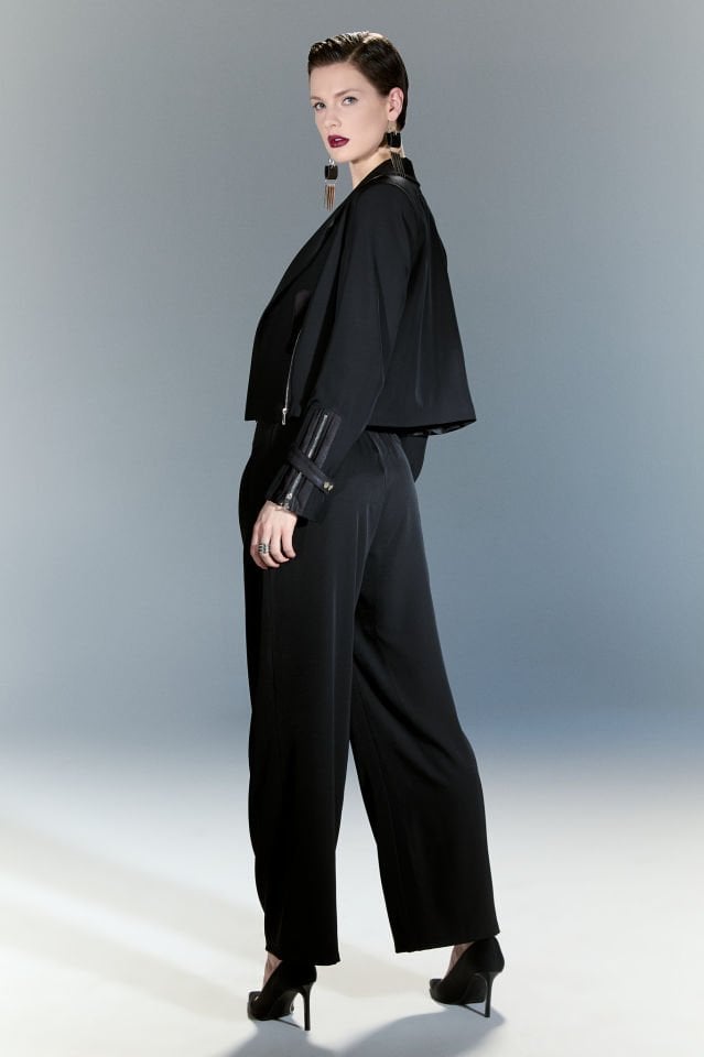 Vivien Fermuar Detaylı Blazer Ceket (siyah)