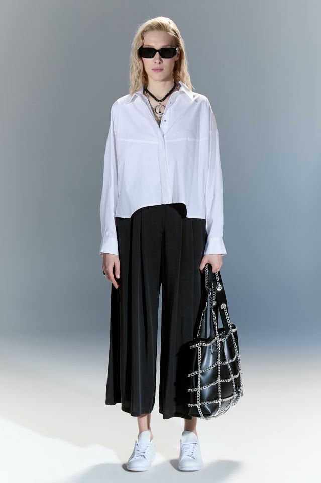 Tanya Bilek Boy Pantolon (siyah)