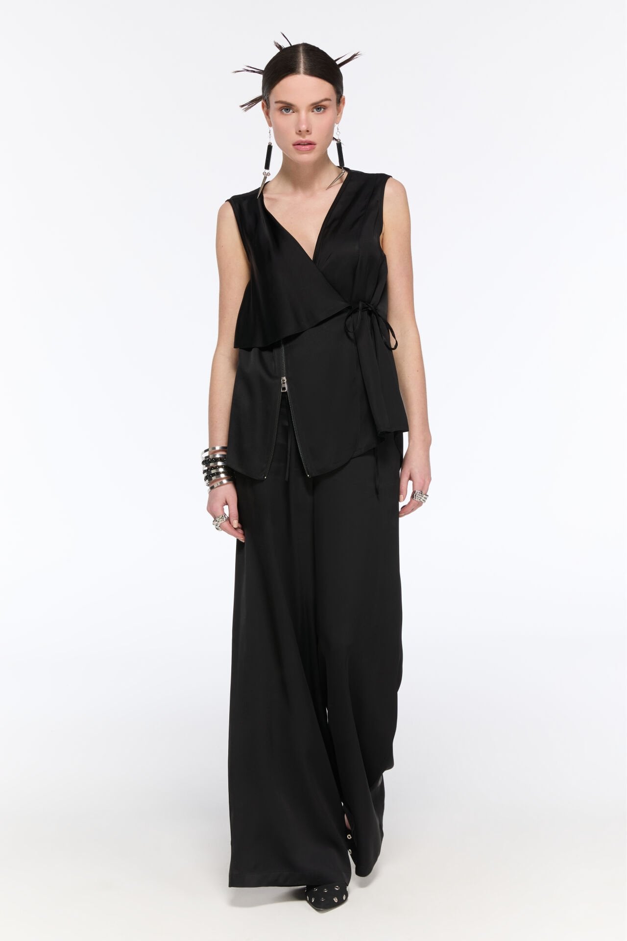 Clara Saten Pantolon (siyah)