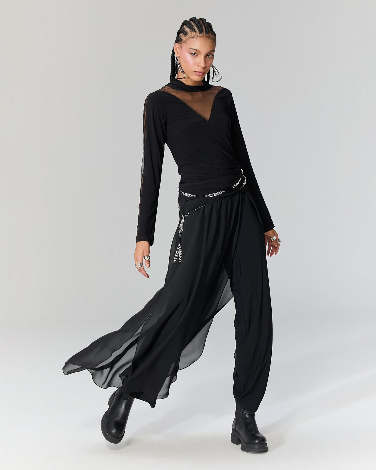 Jess Tüllü Pantolon