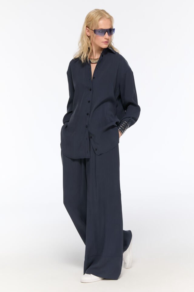 Manu Rahat Gömlek (lacivert)