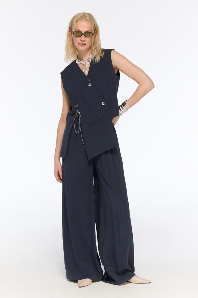 Manu Rahat Pantolon (lacivert)