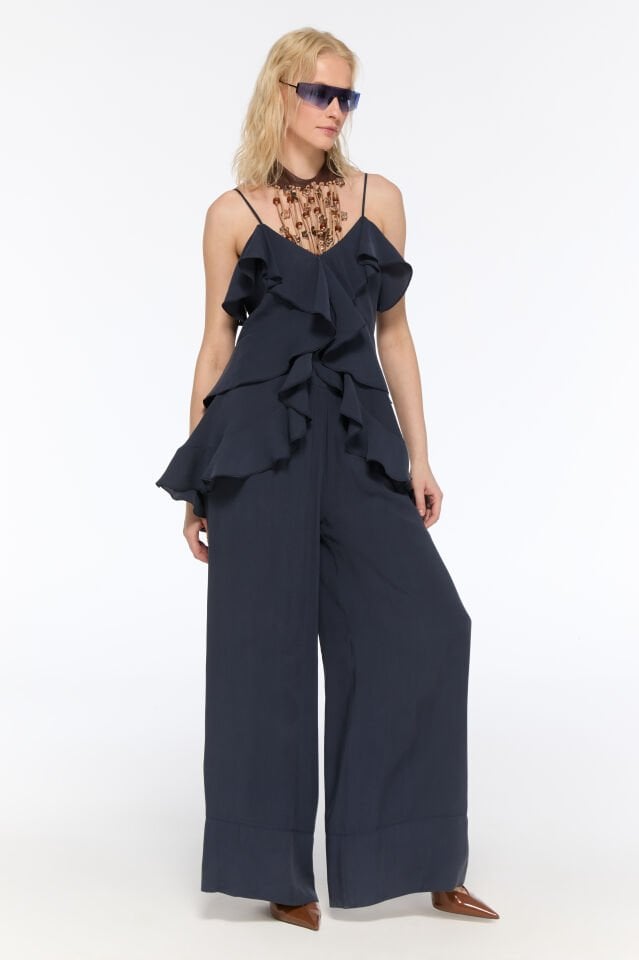 Manu Rahat Pantolon (lacivert)