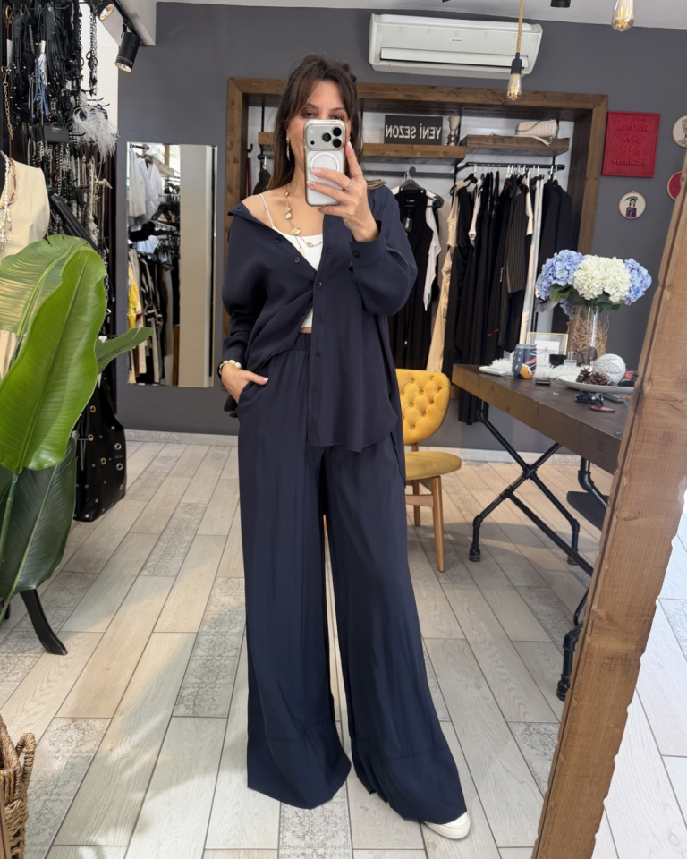 Manu Rahat Pantolon (lacivert)