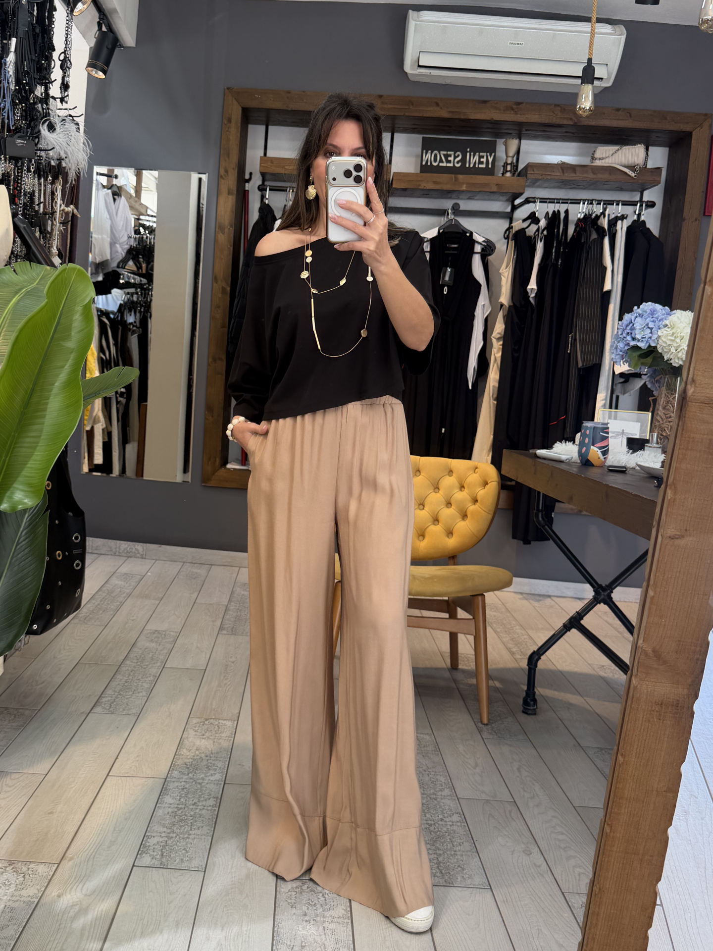 Manu Rahat Pantolon (bej)