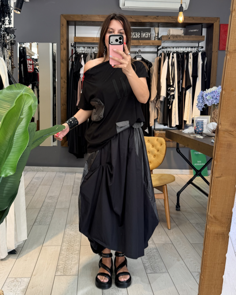 Noa Fermuar Detaylı Bluz
