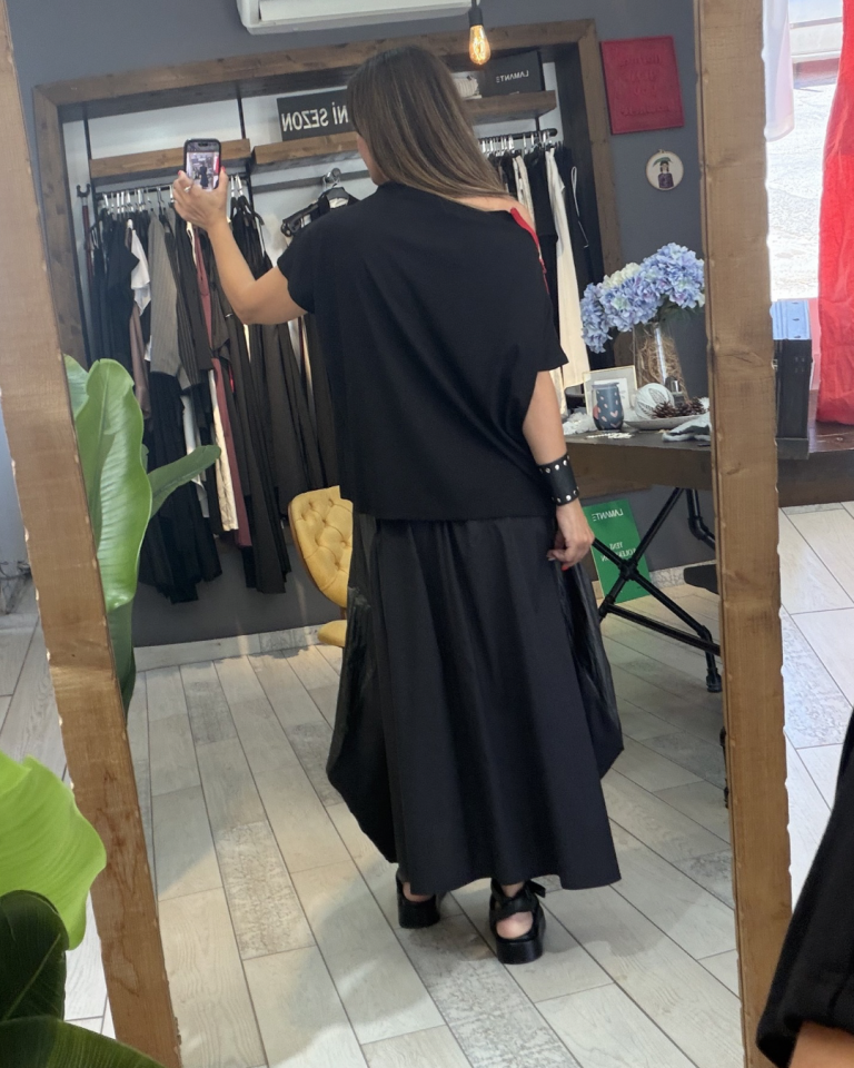 Noa Fermuar Detaylı Bluz