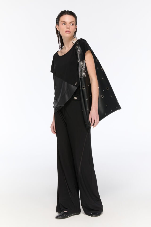 Anissa Sandy Rahat Pantolon (siyah)