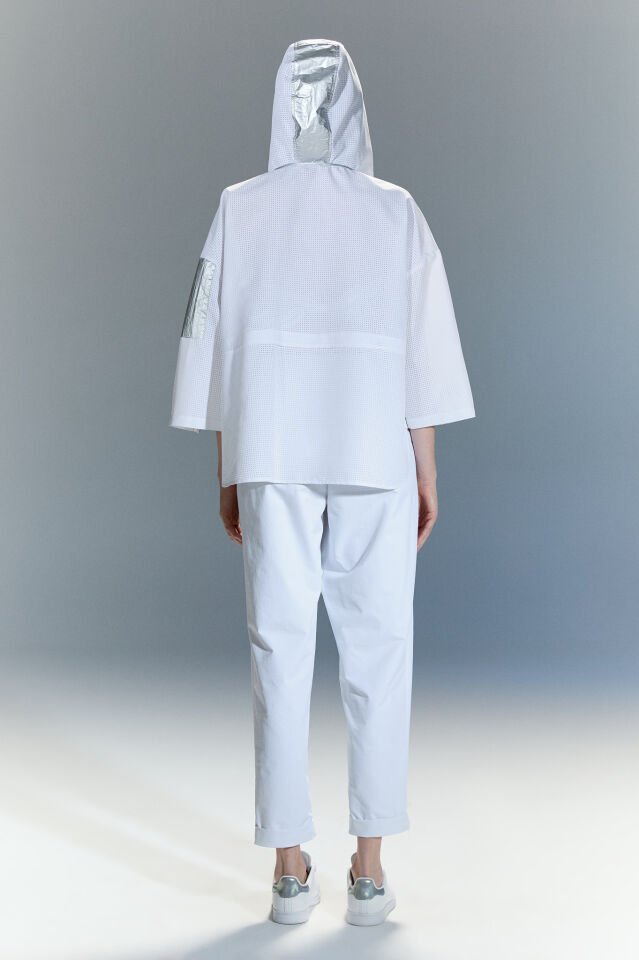 Anwen Fermuar Detaylı Pantolon (beyaz)