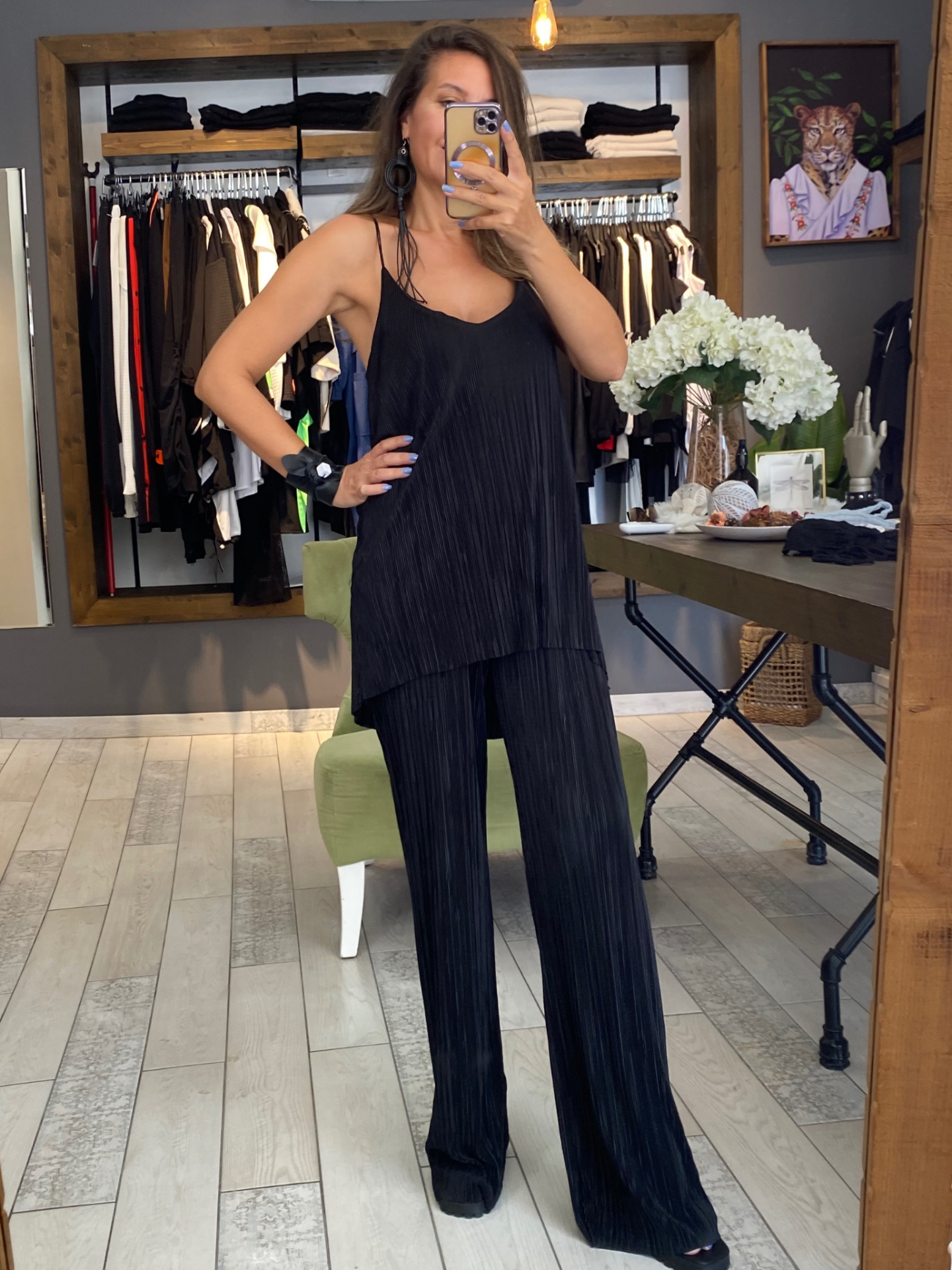 İnce Piliseli Pantolon