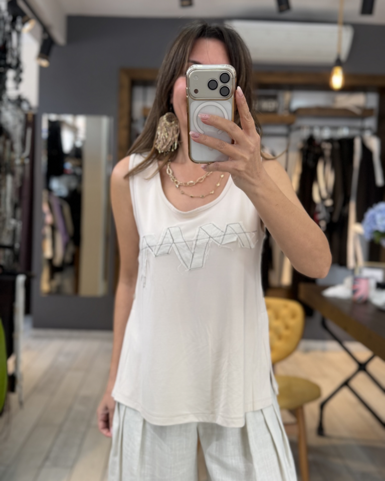 Yanı Düğmeli Basic Bluz (bej)