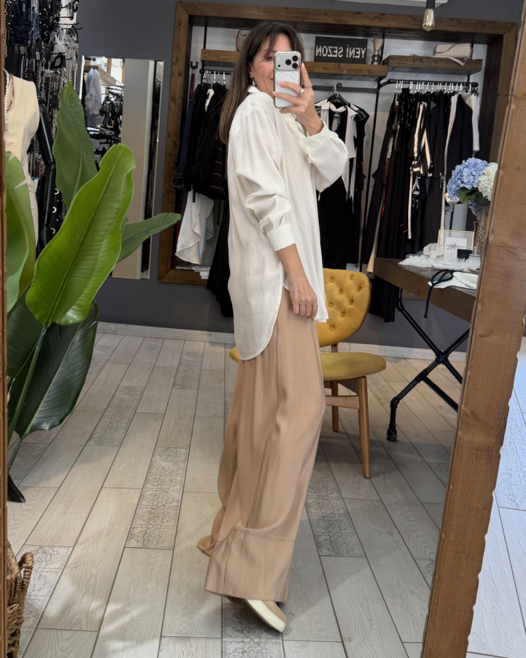 Manu Rahat Gömlek Beyaz