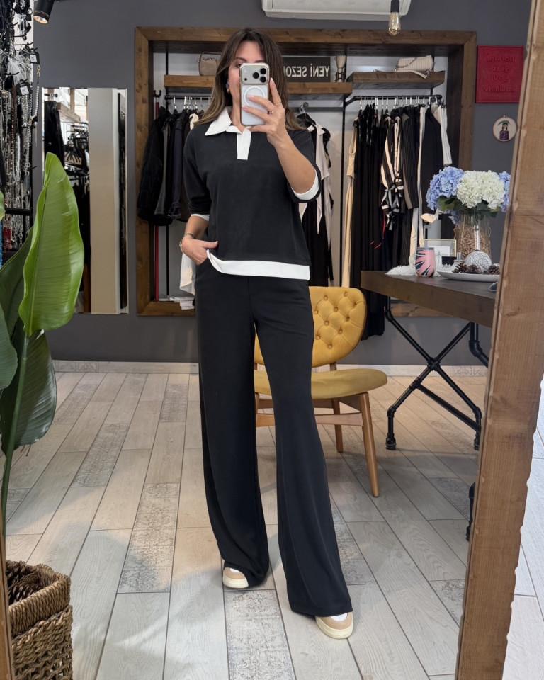 Kendal Rahat Pantolon (siyah)