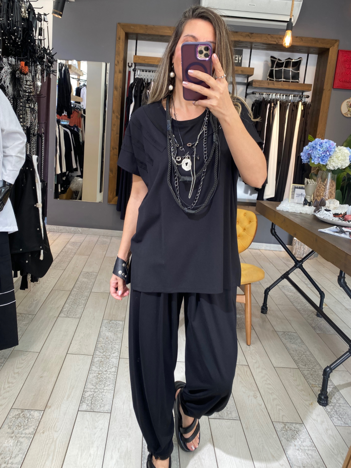 Keira Bluz (siyah)