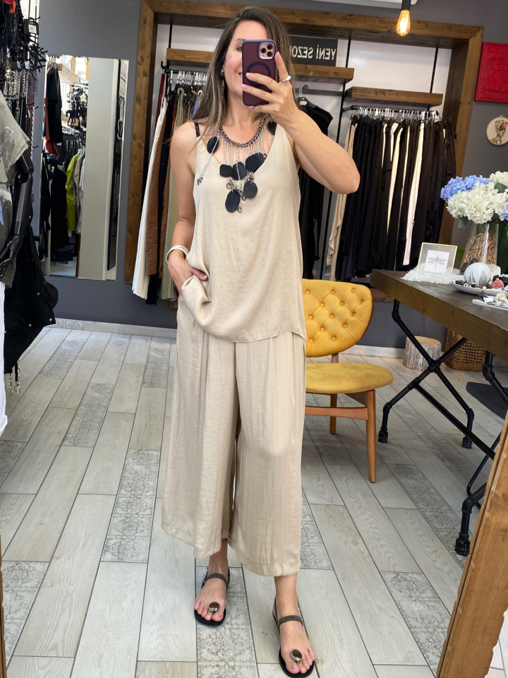 Jenna  Pantolon(bej)