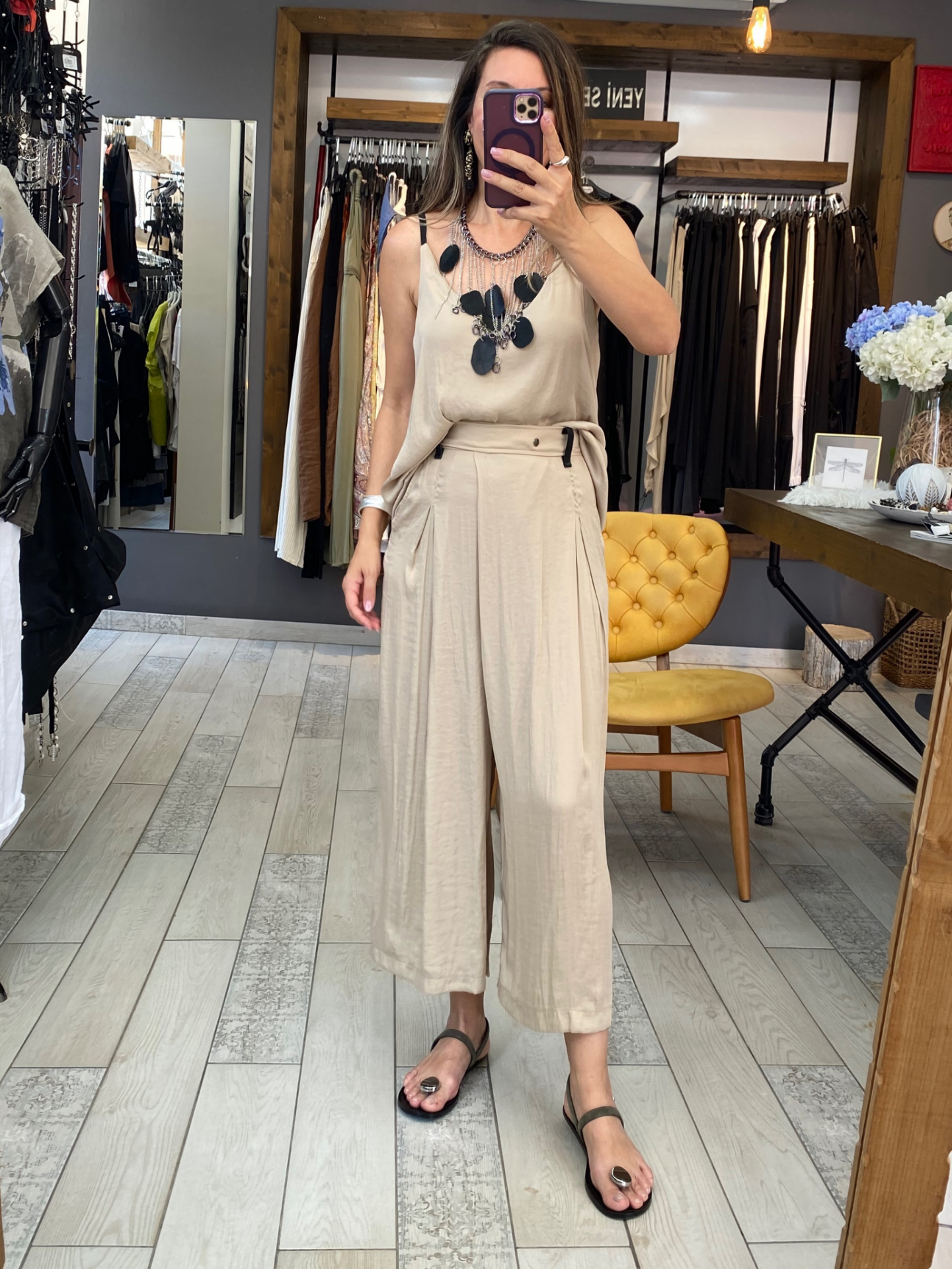 Jenna  Pantolon(bej)