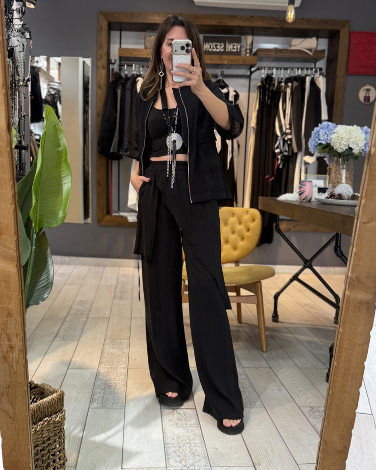 Jenner Tasarım Pantolon (siyah)