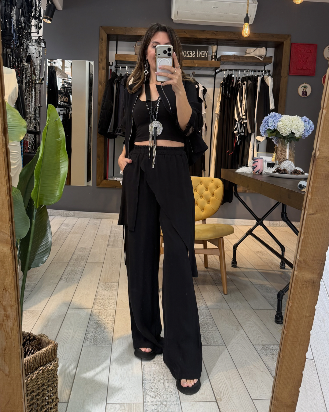 Jenner Tasarım Pantolon (siyah)