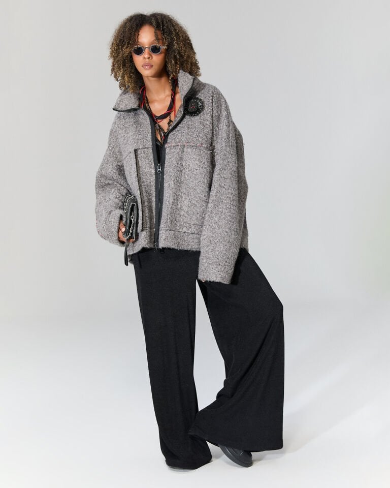 Nira Kırçıllı Kaban (gri)