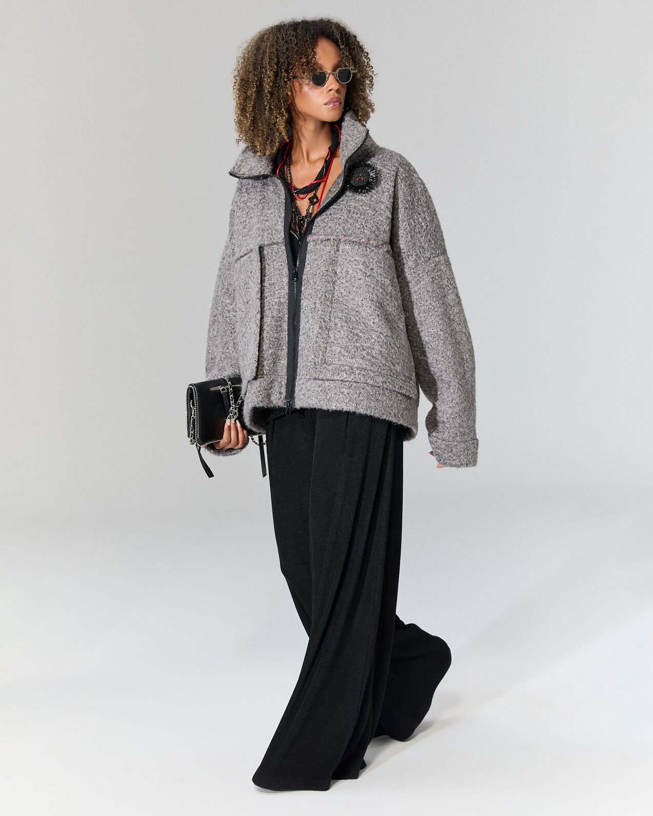 Nira Kırçıllı Kaban (gri)