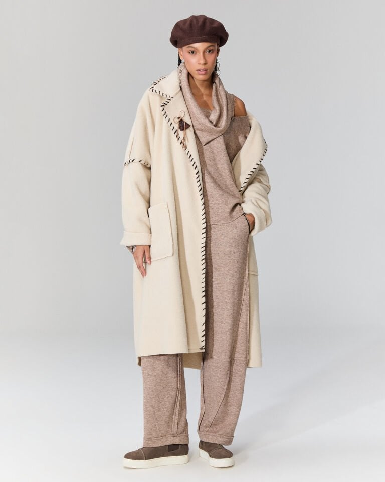 Hillary Yumuşak Dokulu Kap (krem)