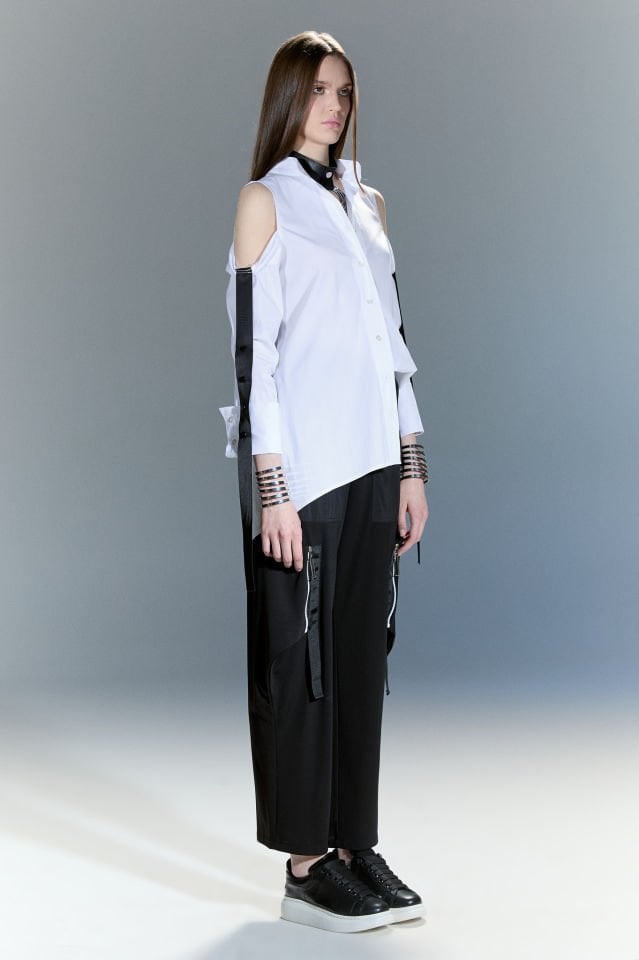 Dia Açık Omuzlu Gömlek (beyaz)