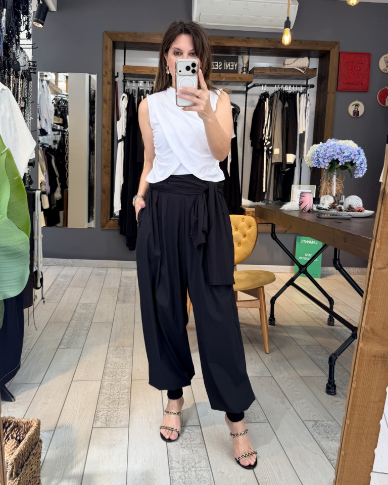 Paul Şalvar Pantolon (siyah)