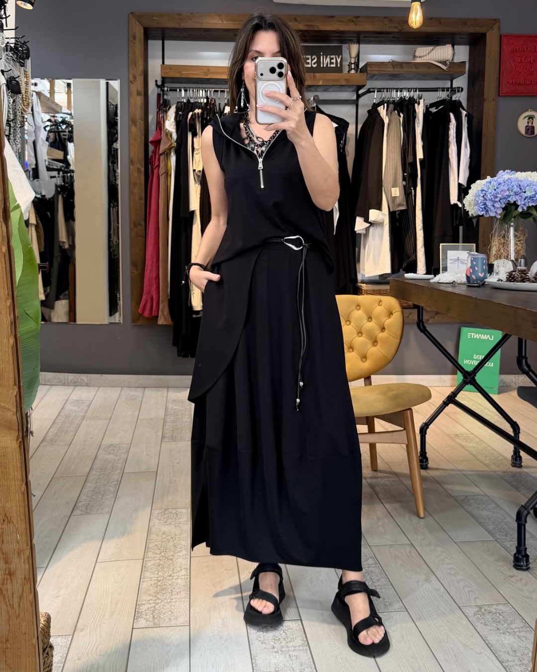 Lauren Rahat Etek (siyah)