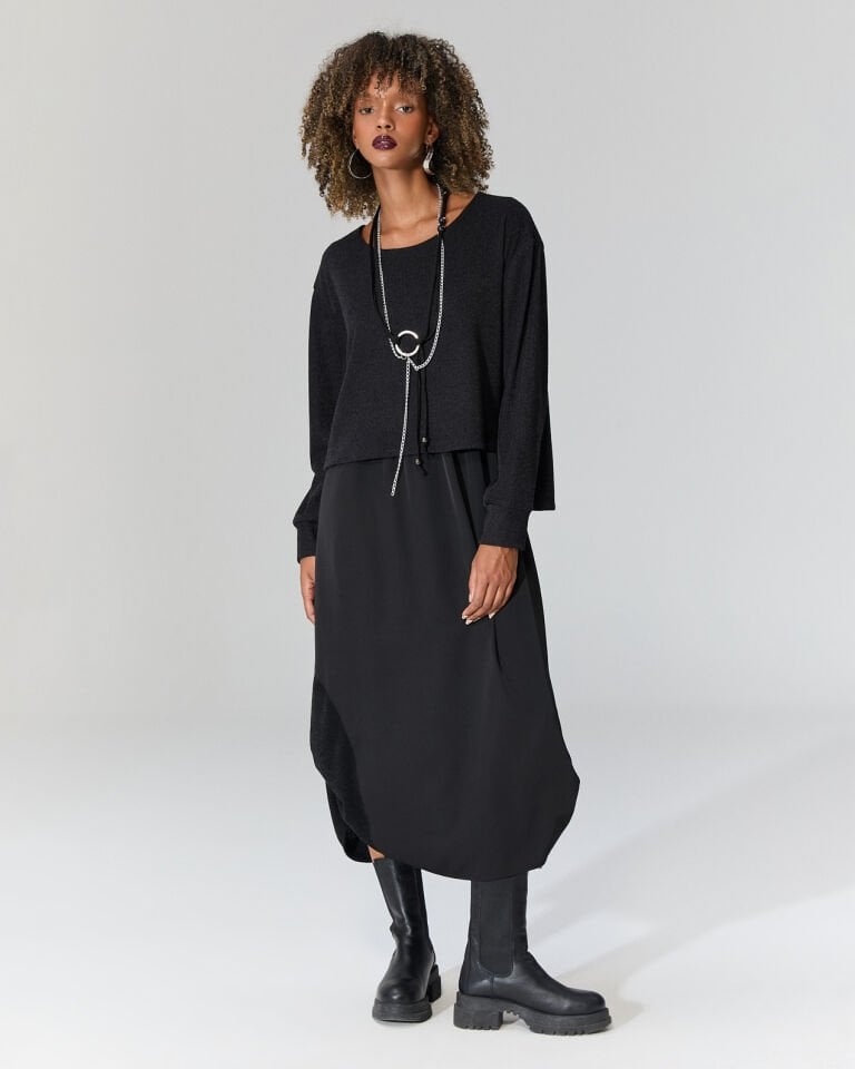 Miles Çift Katlı Elbise