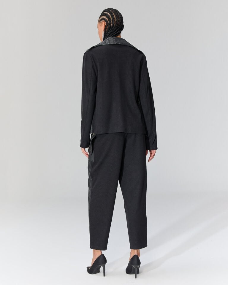 Sharma Önü Krokodil Desenli  Pantolon