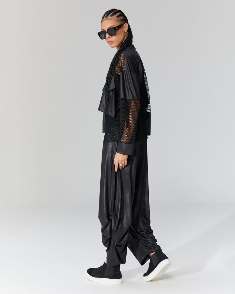 Naomi Deri Görünümlü Pantolon