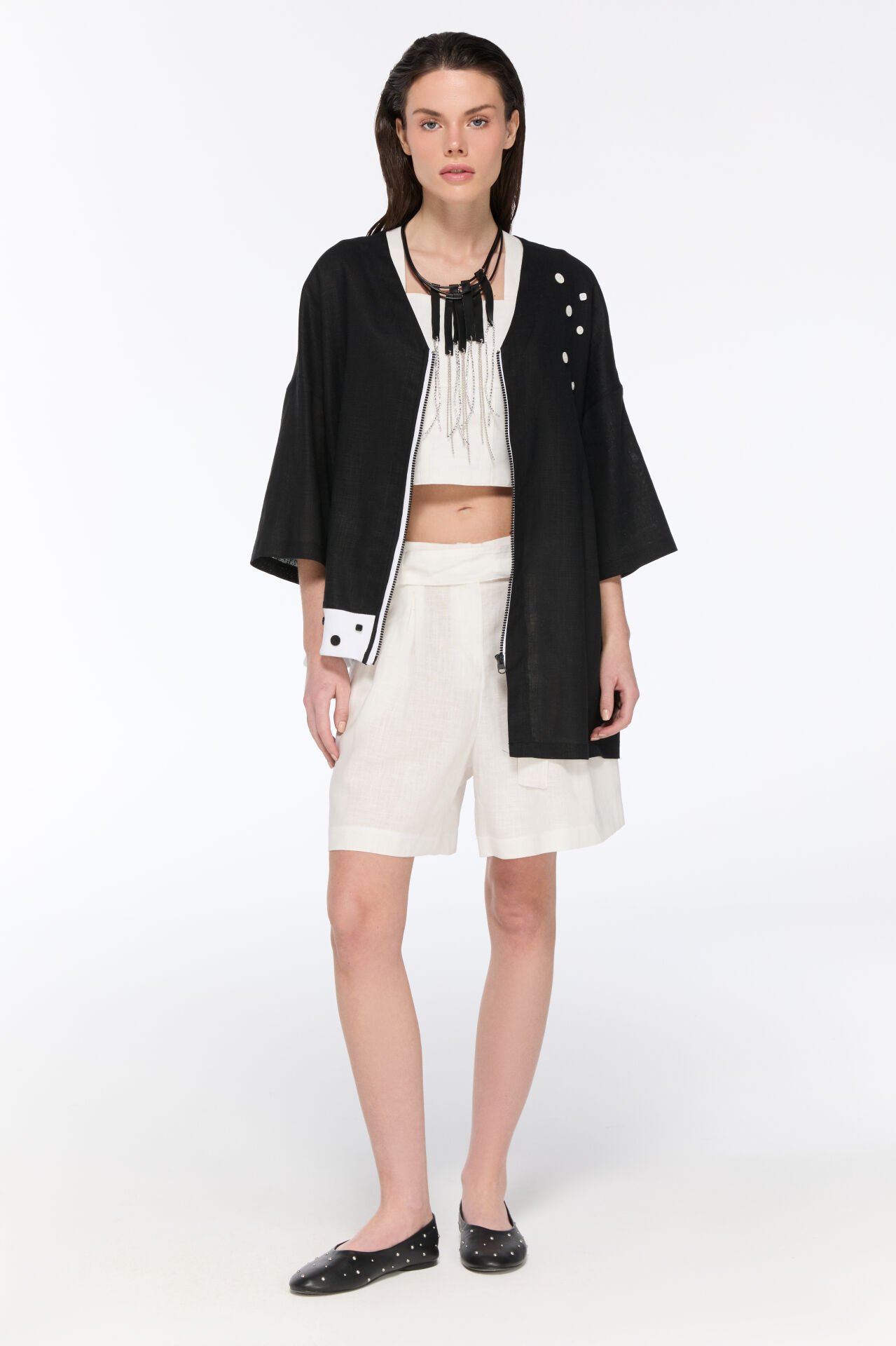 Omar Keten Gömlek/Ceket (siyah)