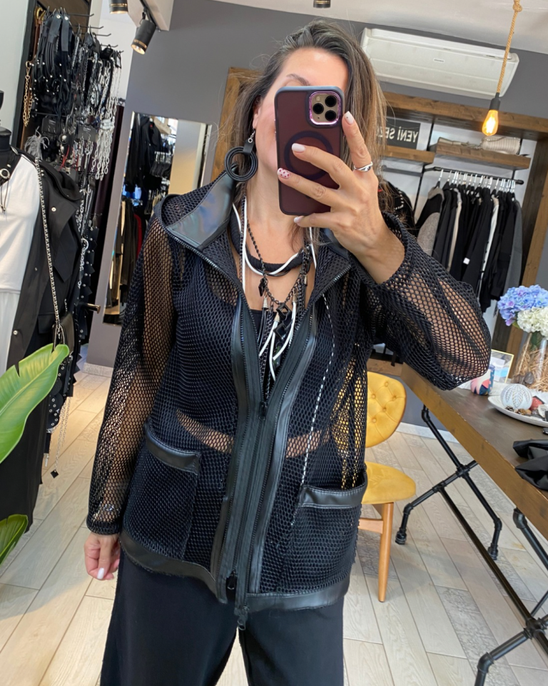 Miles Fileli Deri Ceket